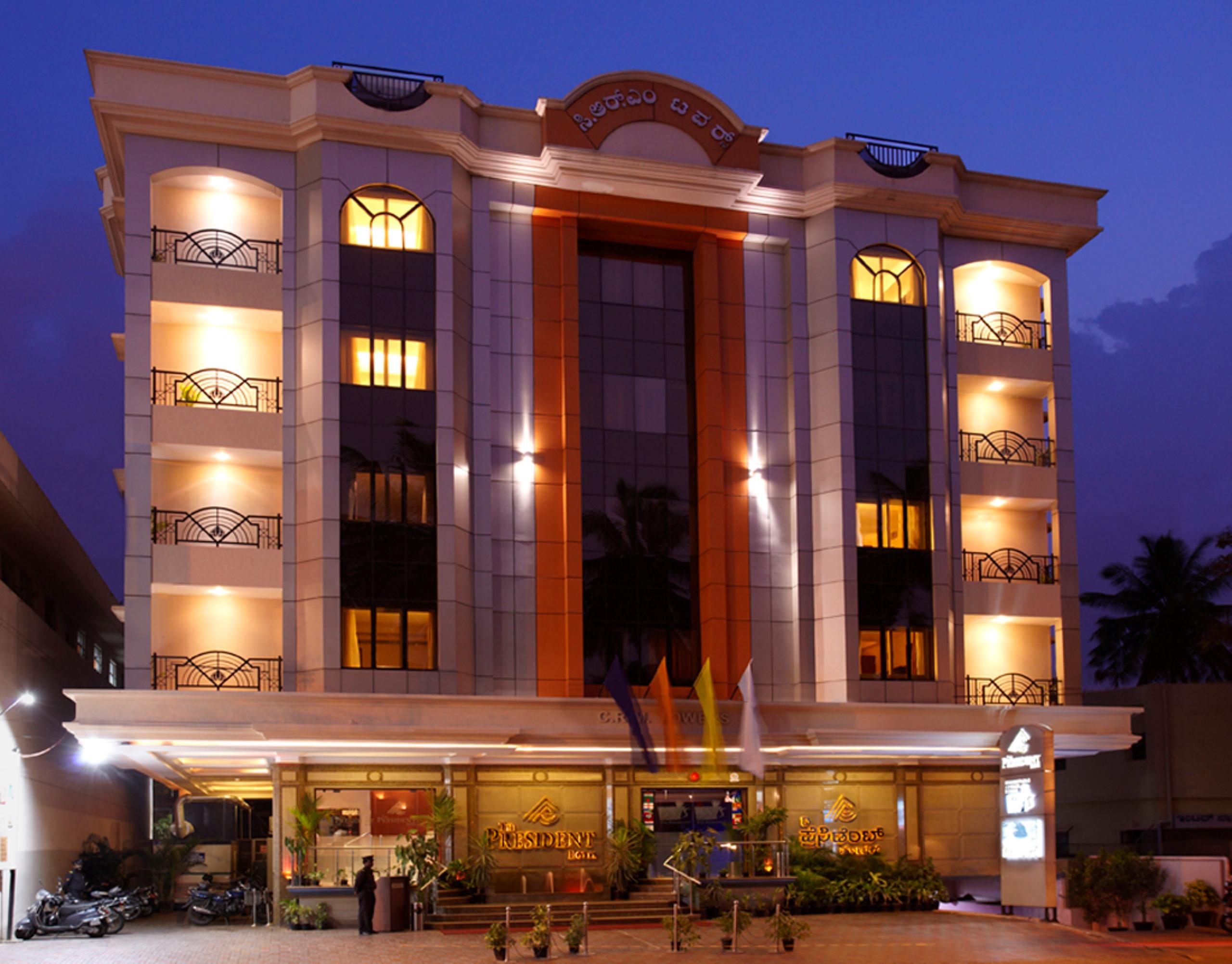 The President Hotel Bangalore Exterior foto